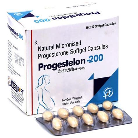 Micronised Natural Progesteron Mg X Rs Piece Medi Soft