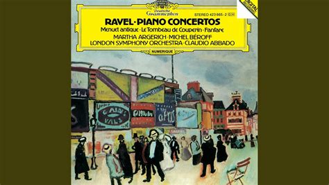 Ravel Piano Concerto In G Major M 83 II Adagio Assai YouTube