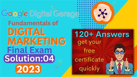 Google Digital Marketing Course Final Solution Fundamentals Of Google