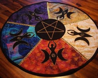 Wiccan altar cloth | Etsy