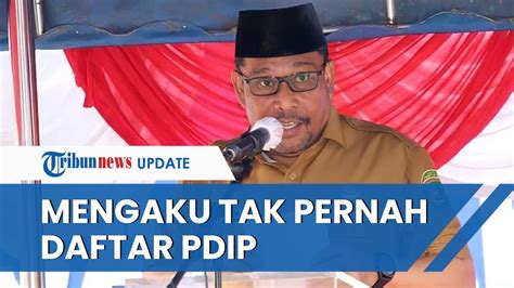 Dicopot Dari Ketua DPD PDIP Maluku Murad Ismail Sampaikan Terima Kasih