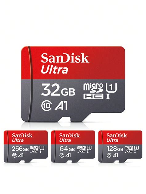 SANDISK Cartão de Memória Sandisk Ultra Micro Sd de 32GB 64GB 128GB