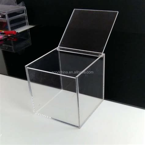 Cube Small Clear Acrylic Boxes With Lids Wholesale Sw Buy Acrylic