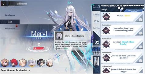 Guide De Meryl Tower Of Fantasy Build Matrices Et Teams JeuMobi