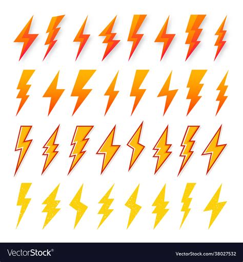 Orange Lightning Bolt Logo