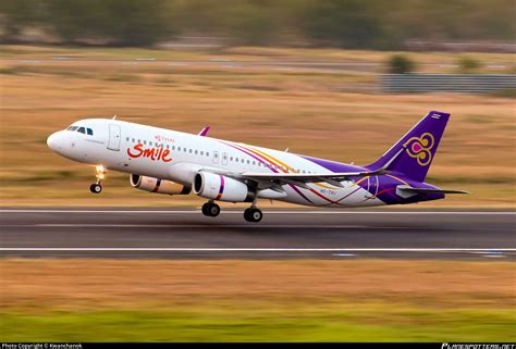 HS TXU Thai Smile Airbus A320 232 WL Photo By Kwanchanok ID 1421741