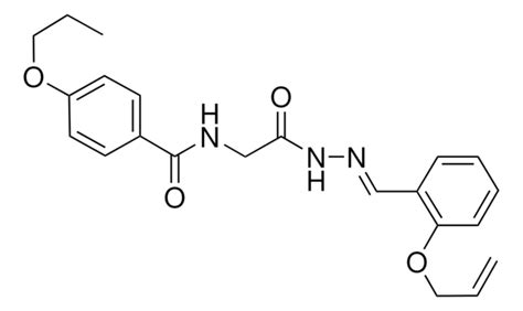 N 2 2 2 ALLYLOXY BENZYLIDENE HYDRAZINO 2 OXOETHYL 4