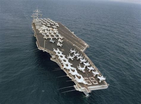 Uss Dwight D Eisenhower Aircraft Carrier Flight Deck Eisenhower