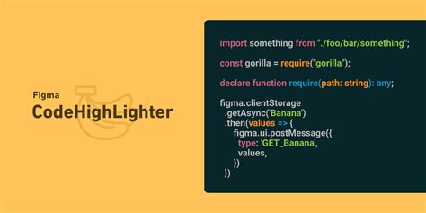 Figma Code Highlighter Figma Community