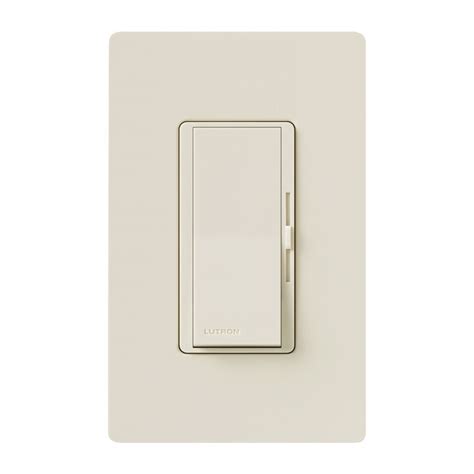 Light Almond Lutron Diva Ledcfl Slide Dimmer Switch