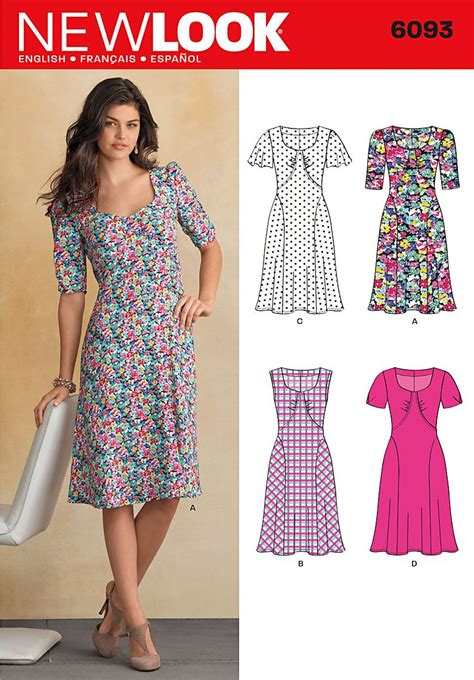 Amazon Simplicity Sewing Pattern 5189 Misses Dresses Kk 8 10 12 14