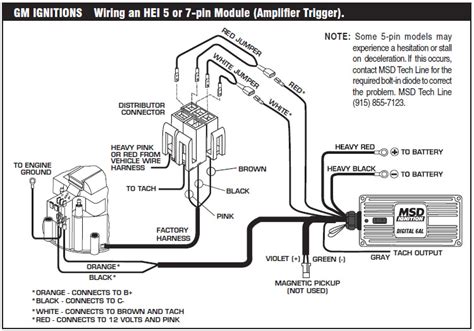 7 Pin Ignition Module Wiring Diagram