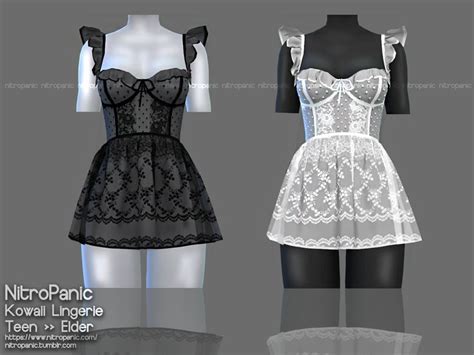 Pin On Sleepwear Lingerie Sims