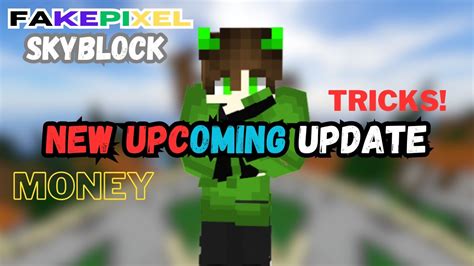 New Upcoming Update Which Will Make You Rich In Fakepixel Skyblock Ii