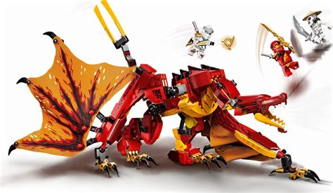 LEGO ® 71753 NINJAGO Atak smoka ognia- worldtoys.pl