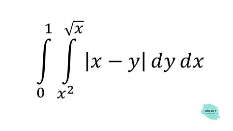 Integrales Dobles Valor Absoluto Ii Intercambiar Orden De