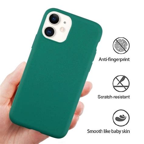 Iphone 11 Dark Green Eco Phone Case With Package Phone