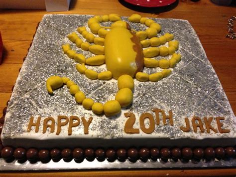 Scorpion Jacket Cake From Ryan Gosling Movie Drive By Brenno S