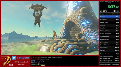 BotW 100 Speedrun 21 20 34 Part 1 YouTube