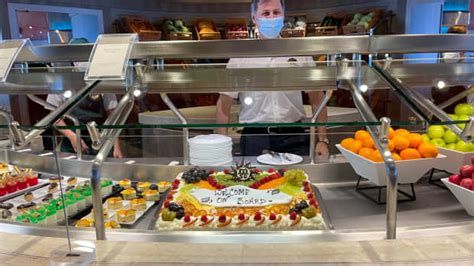 Cruise Ship Worker Gives Sneak Peek Into The Incredible Food Spread