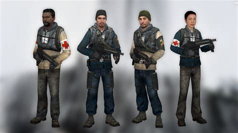 Refugee Styled Rebels Half Life 2 Mods