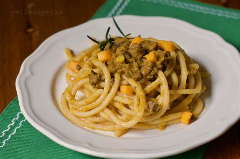 Pici Toscani Con Fegatini E Zucca Blog Pelle Di Pollo