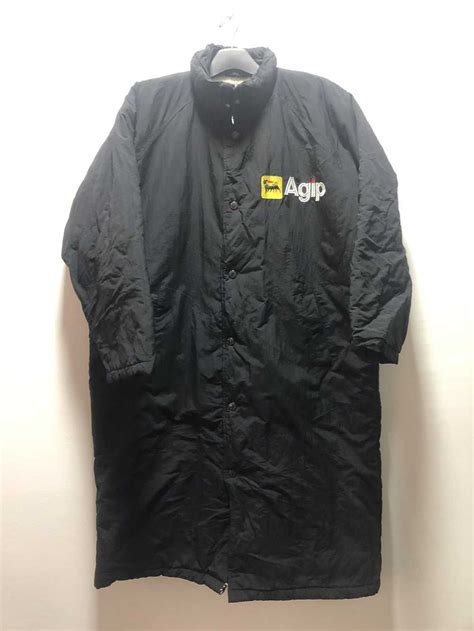 Ferrari Racing Vintage Agip Jacket Parka Sherpa Rac Gem