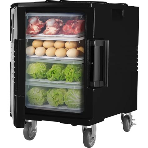 Buy VEVOR Insulated Food Pan Carrier, 82 Qt Hot Box for Catering, LLDPE Food Box Carrier w/ One ...