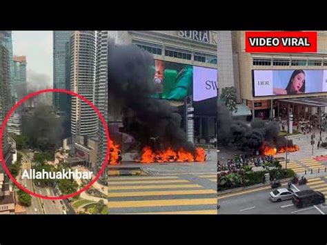 Kejadian Di Klcc Kuala Lumpur Banyak Motor Rider Penghantar