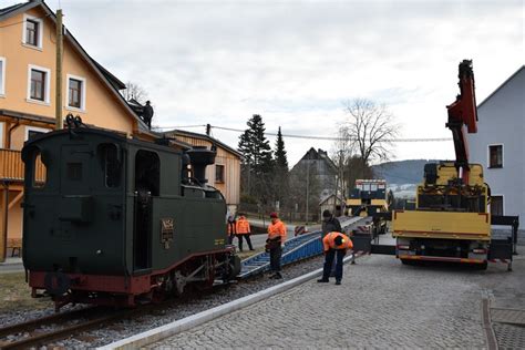 Der letzte Zug von Jöhstadt nach Wolkenstein 1984 Oldtimer