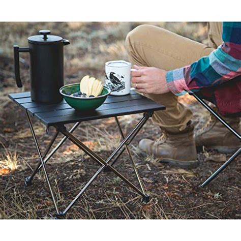 TREKOLOGY Table de camping pliante portable table d extérieur pliable