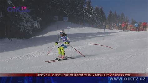 Říčky v Orlických horách 58 ročník Skiinterkriteria ovládli v týmech