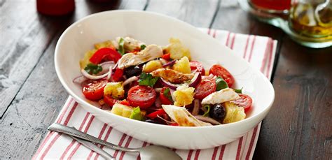 Chicken Panzanella Salad