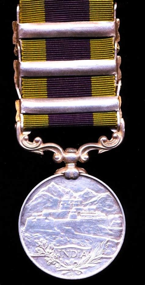 Aberdeen Medals India General Service Medal 1908 35 GV Silver First