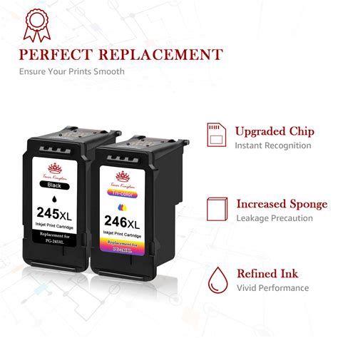 2 Pk Pg 245xl Cl 246xl Ink Cartridge For Canon Pixma Mg2522 Mg3022 Tr4520 Tr4522 Ebay