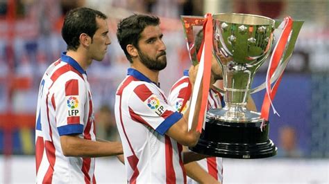 Los Podios De Laliga Cuando La Ganó El Atlético De Madrid