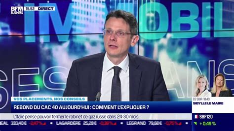 Rebond du CAC 40 Il est trop tôt pour dire quon a touché un point bas