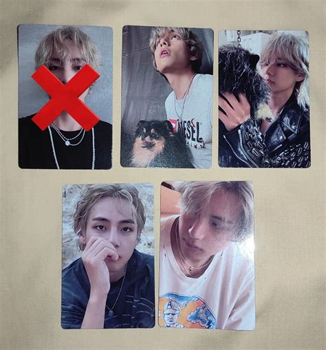 Bts Taehyung Layover Photocards Hobbies Toys Memorabilia