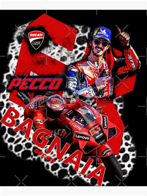 Francesco Bagnaia Moto Gp Motogp Gift Poster For Sale By