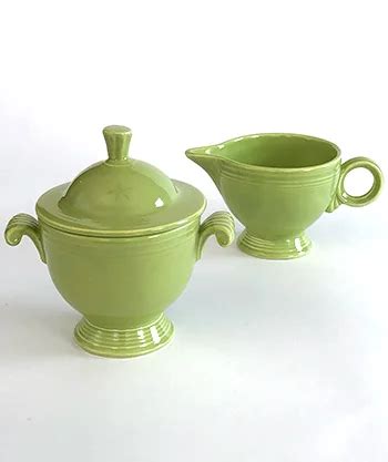 Vintage Fiesta Sugar Bowl And Creamer Sets