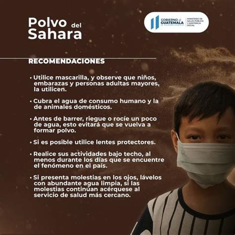 Ministerio De Salud Emite Alerta Por Llegada De Polvo Del Sahara