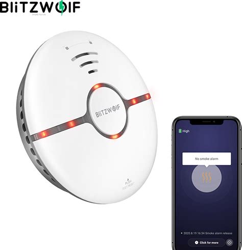 Tuya Wifi Rook Draadloze Smart Fire Rookmelder Met Auto Self Check