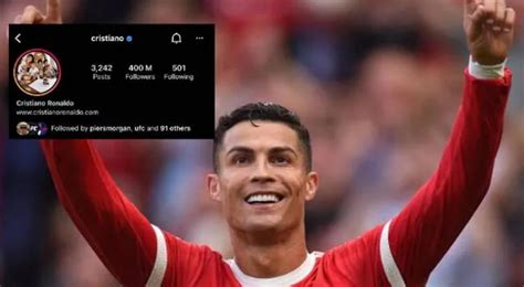 Cristiano Ronaldo Llegó A Los 400 Millones De Seguidores En Instagram Y Así Lo Celebró Video