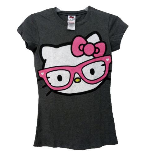 Hello Kitty t-shirts - Pink Hello Kitty tee shirt, Black Hoodies