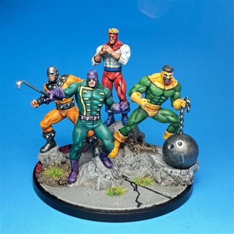 How To Paint Everything The Wrecking Crew For Marvel Crisis Protocol