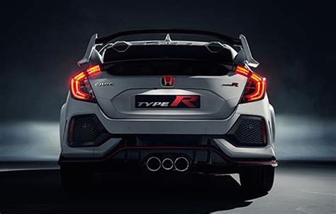 2018 Honda Civic Type R Rear