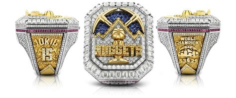 The Denver Nuggets 2023 NBA Championship Ring is Here