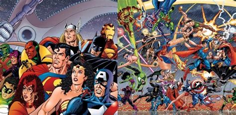 DC And Marvel To Reprint Their Legendary Crossover Event Comics Nerdist