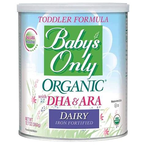 Babys Only Organic Dairy Toddler Formula With Dha And Ara 127g La Medical