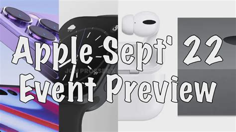 Apple September 2022 Event Preview | Tech Journeyman